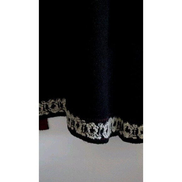 BCBG maxazria Multi Colored Aztec tribal southwestern Style Career cardigan M - Picture 5 of 11